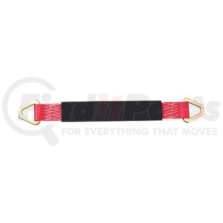 ANCRA 30AS21-RD Axle Limit Strap - Red, 21 in., For 3333 lbs. Working Load Limit, With D-Ring
