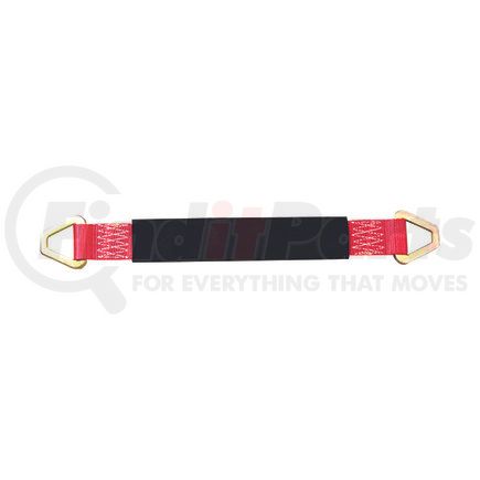 Ancra 30AS21-RD Axle Limit Strap - Red, 21 in., For 3333 lbs. Working Load Limit, With D-Ring