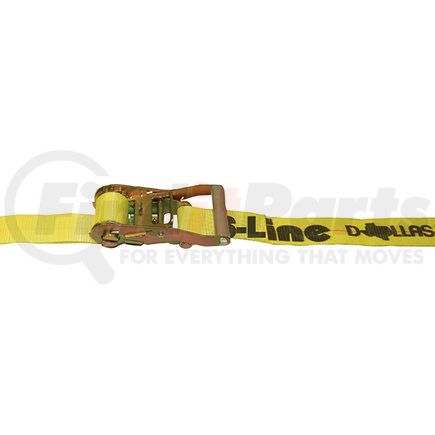 Ancra 500-BS Ratchet Tie Down Strap - 2 in. x 120 in., Polyester, without Hook