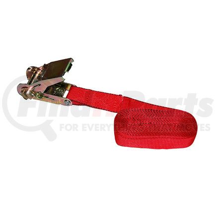 Ancra SL47 Ratchet Tie Down Strap - 1 in. x 156 in., Yesllow, Polyester, without Hook