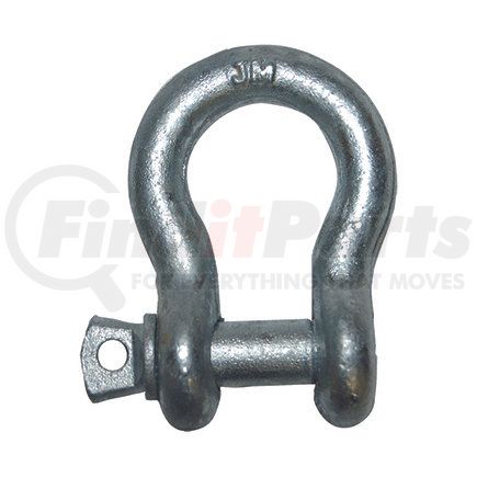 ANCRA 50013-38 - winch shackle - 3/8 in., galvanized screw pin | 3/8? galvanized screw pin shackle