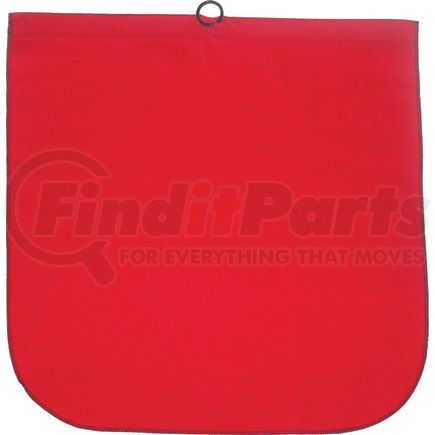 Ancra 49893-17 Safety Flag - 18 in. x 18 in., Red Jersey Mesh Flag