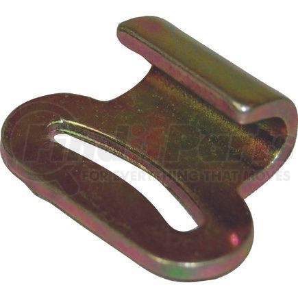 ANCRA 40065-10 - tie down hook - 1 in., steel plated, with flat hook | 1” steel plated flat hook