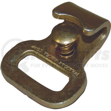 ANCRA 40044-10 - tie down hook - 1 in., steel flat hook, with keeper | 1” steel flat hook w/keeper