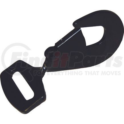 Ancra 40758-11 Tie Down Hook - 2 in. Twisted Snap Hook, with Satin Black Finish
