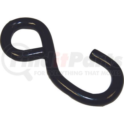 ANCRA 41313-19 - tie down hook - 1 in. heat-treated vinyl, s-hook | 1” heat-treated vinyl s-hook