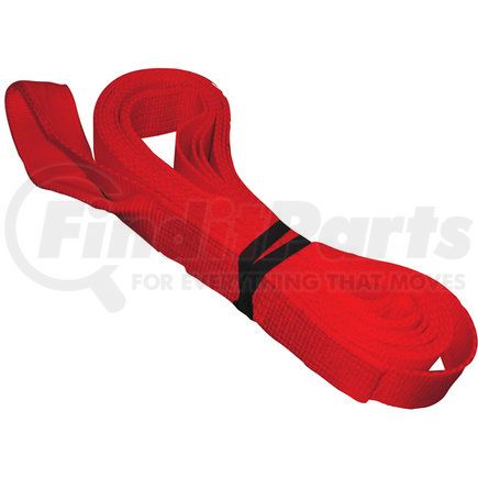 Ancra 800-450 Recovery Rope - 4 in. x 600 in., Polyester, with Sewn Loops