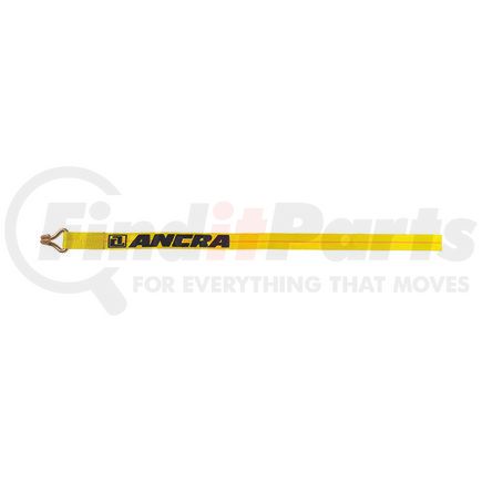 ANCRA 41659-13-30 - winch strap - 2 in. x 360 in., polyester, with wire hook | 2” x 30’ winch strap w/wire hook