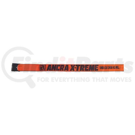 ANCRA 41660-90-30 - winch strap - 3 in. x 360 in., polyester, with flat hook | 3” x 30’ x-treme webbing winch strap w/flat hook