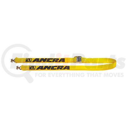 Ancra 40602-10 Strap Assembly, Series E, 3-Piece End, 12 ft., Yellow