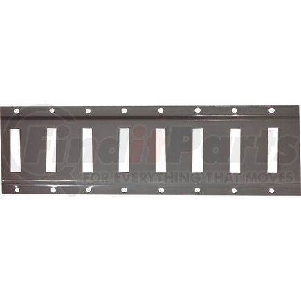 Ancra 42948-10 Cargo Divider Track Bracket - 120 in., Gray, Powder Coated, Steel, Horizontal, A-Series Track