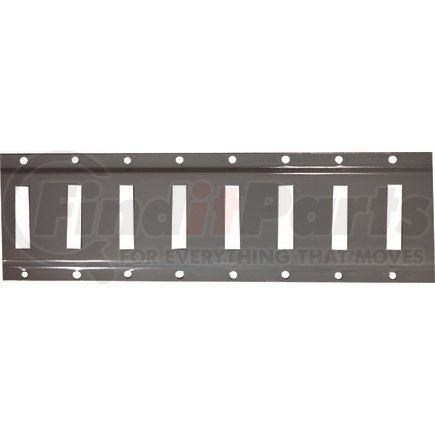 ANCRA 42948-10 Cargo Divider Track Bracket - 120 in., Gray, Powder Coated, Steel, Horizontal, A-Series Track