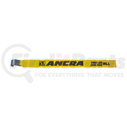 Ancra 49526-10 Winch Strap - 4 in. x 60 in., Polyester, Roll-On/Roll-Off Container Strap