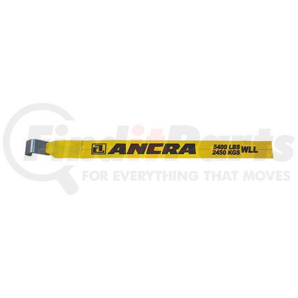 ANCRA 49526-10 - winch strap - 4 in. x 60 in., polyester, roll-on/roll-off container strap | 4" x 5’ roll-on/roll-off container strap
