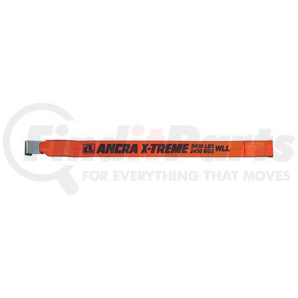 Ancra 49526-91 Winch Strap - 4 in. x 60 in., Polyester, Sewn Loop End Roll-On/Roll-Off Container Strap