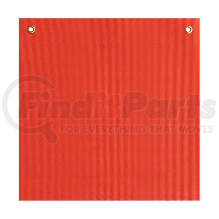 Ancra 49893-14 Safety Flag - 18 in. x 18 in., Fluorescent Orange Mesh, with Grommets