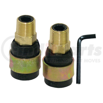 Tectran 70-31422 Air Brake Air Hose End Fitting Kit - with 2 Swivel Ends, 1 Hex Wrench and 2 Springs