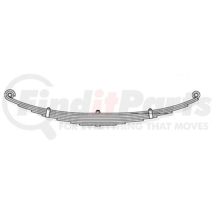 Dayton Parts 55-1222HD Leaf Spring