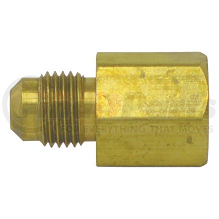 Tectran 46-6A Flare Fitting - Brass, 3/8 in. Size, 1/8 in. Thread, Female Connector
