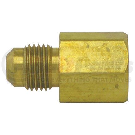 Tectran 46-8B Flare Fitting - Brass, 1/2 in. Size, 1/4 in. Thread, Female Connector