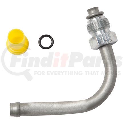  Edelmann 39107 Power Steering Line End Fitting; 16mm Male  O-Ring x 3/8 Beaded Tube - 45 degree : Automotive