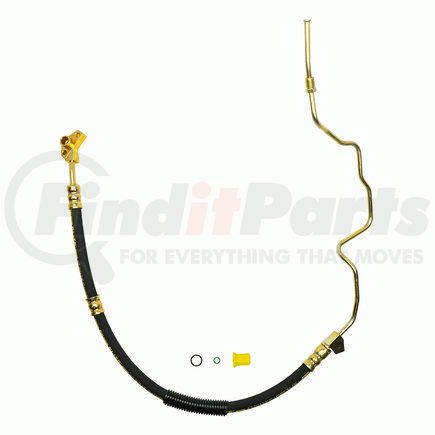 Edelmann 92162E 14MM Male Inv. Flare x 18MM Male Captive "O" Ring - W/Switch Port