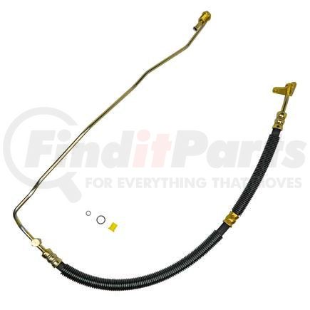 Edelmann 92667E 16MM Male Inv. Flare x 18MM Male Captive "O" Ring - W/Switch Port