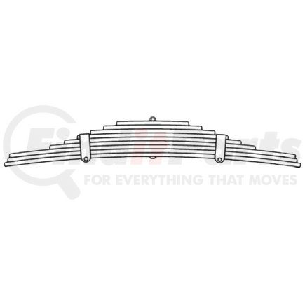 Dayton Parts TRA-3223 Leaf Spring