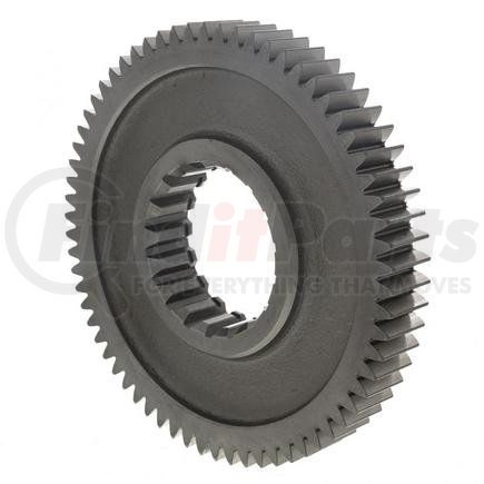 PAI EF62880 Manual Transmission Main Shaft Gear - 1st Gear, Gray, For Fuller RT 14610 Transmission Application, 18 Inner Tooth Count