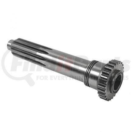 PAI 900090 Manual Transmission Input Shaft - Gray, For Fuller 12210/14210/15210/16210/18210 Series, 10 Inner Tooth Count