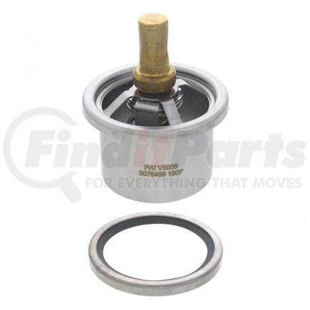 PAI 181830 Engine Coolant Thermostat Kit - Gasket Included, 180 F Opening Temperature, For Cummins 855 Small Cam / N14 / L10 / M11 Engine Application