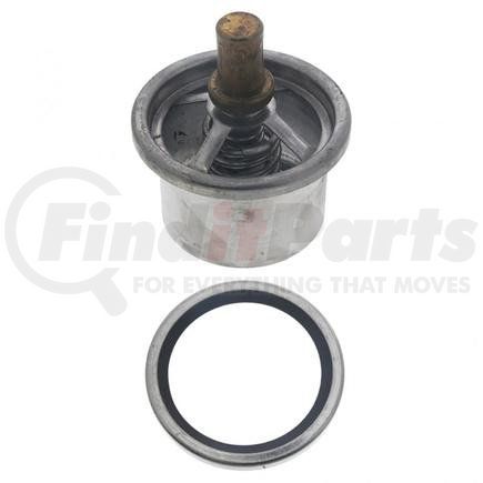PAI 181837 Engine Coolant Thermostat Kit - Gasket Included, 180 F Opening Temperature, Vented, For 855 Small Cam FFC Application
