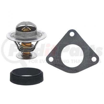 PAI 181844 Engine Coolant Thermostat Kit - Gasket Included, 180 F Opening Temperature, Vented, For Cummins 4B / 6B Engine Application