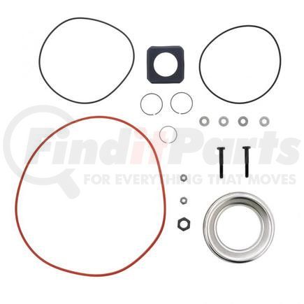 PAI 181192 Turbocharger Kit - Black / Gray / Red, Gasket not Included