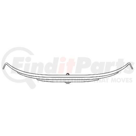 Dayton Parts TRA-015 Leaf Spring