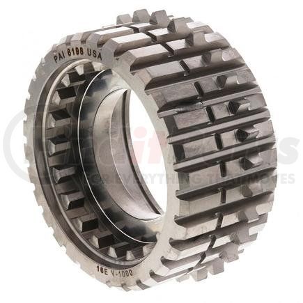 PAI GGB-6198 Manual Transmission Clutch Hub - Lo Range, Gray, For Mack T2080B/T2110B/T2130/T2180/T310M/T313L/T318L Transmission Applications, 21 Inner Tooth Count