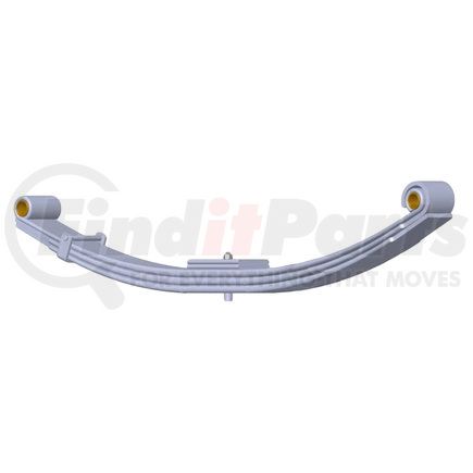 Dayton Parts 75-136 Leaf Spring - Front, Parabolic Spring, 3-Leaf, 4 in. Width, OEM 0201147