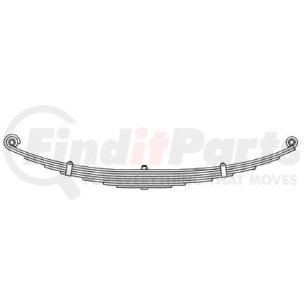 Dayton Parts 22-1655 FULL TAPER SPRING