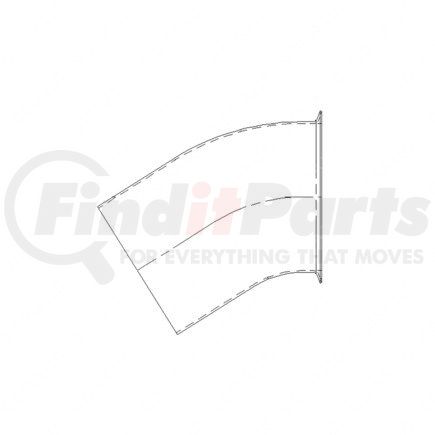 Freightliner 413316000 Exhaust Pipe