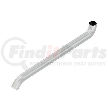 Freightliner 421104000 Exhaust Stack Pipe - Aluminized Steel, 0.07 in. THK