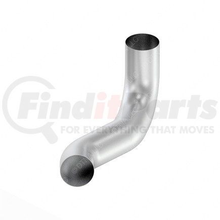 Freightliner 418892022 Exhaust Pipe - Muffler, DDS60 at 5 Deg., Plain