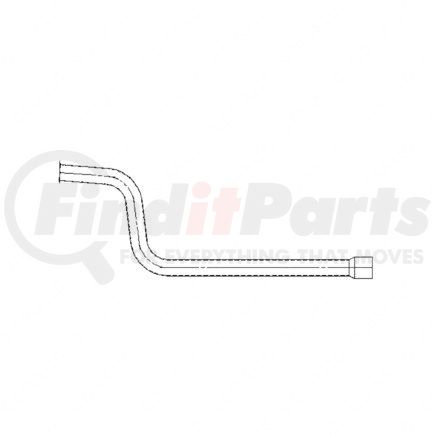 Freightliner 418996000 Exhaust Pipe