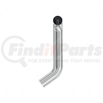Freightliner 423259001 Exhaust Pipe - Muffler, Inlet, Chrome
