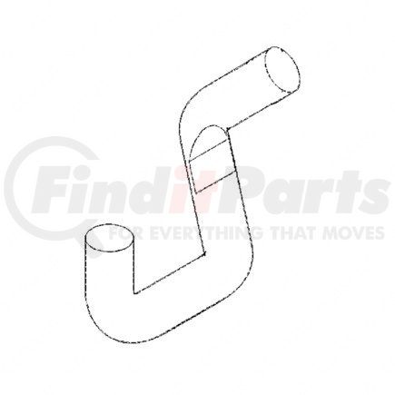 FREIGHTLINER 423057000 Exhaust Pipe - Muffler, Inlet, Stationary Extreme Outboard