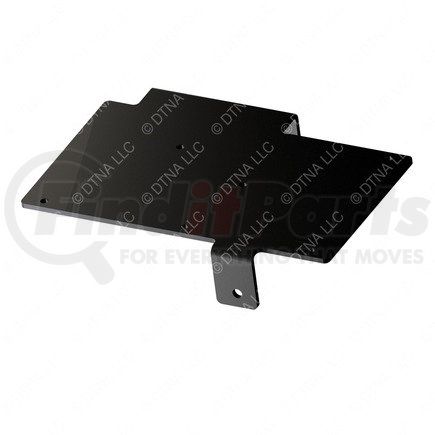 Freightliner 428642000 Infotainment Display Control Module Bracket - Steel, Black, 0.25 in. THK