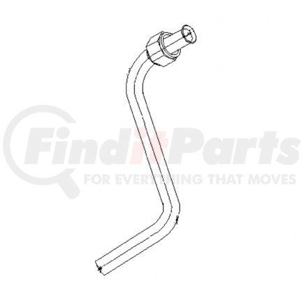 Freightliner 518250000 Heater Supply Pipe - Steel