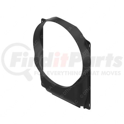 Freightliner 519179014 Engine Cooling Fan Shroud - Polypropylene, Black