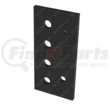 Freightliner 645394000 Fuse Box Gasket - Closed Cell Cellular Foam, 200 mm x 95 mm, 9.52 mm THK