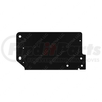 Freightliner 674737001 Battery Box Panel - Right Side, Steel, 481.3 mm x 262 mm, 4.8 mm THK