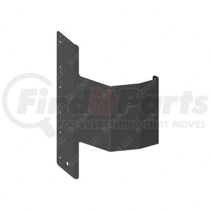 Freightliner 635215001 Diagnostic Connector Mounting Plate - Aluminum, 1.6 mm THK